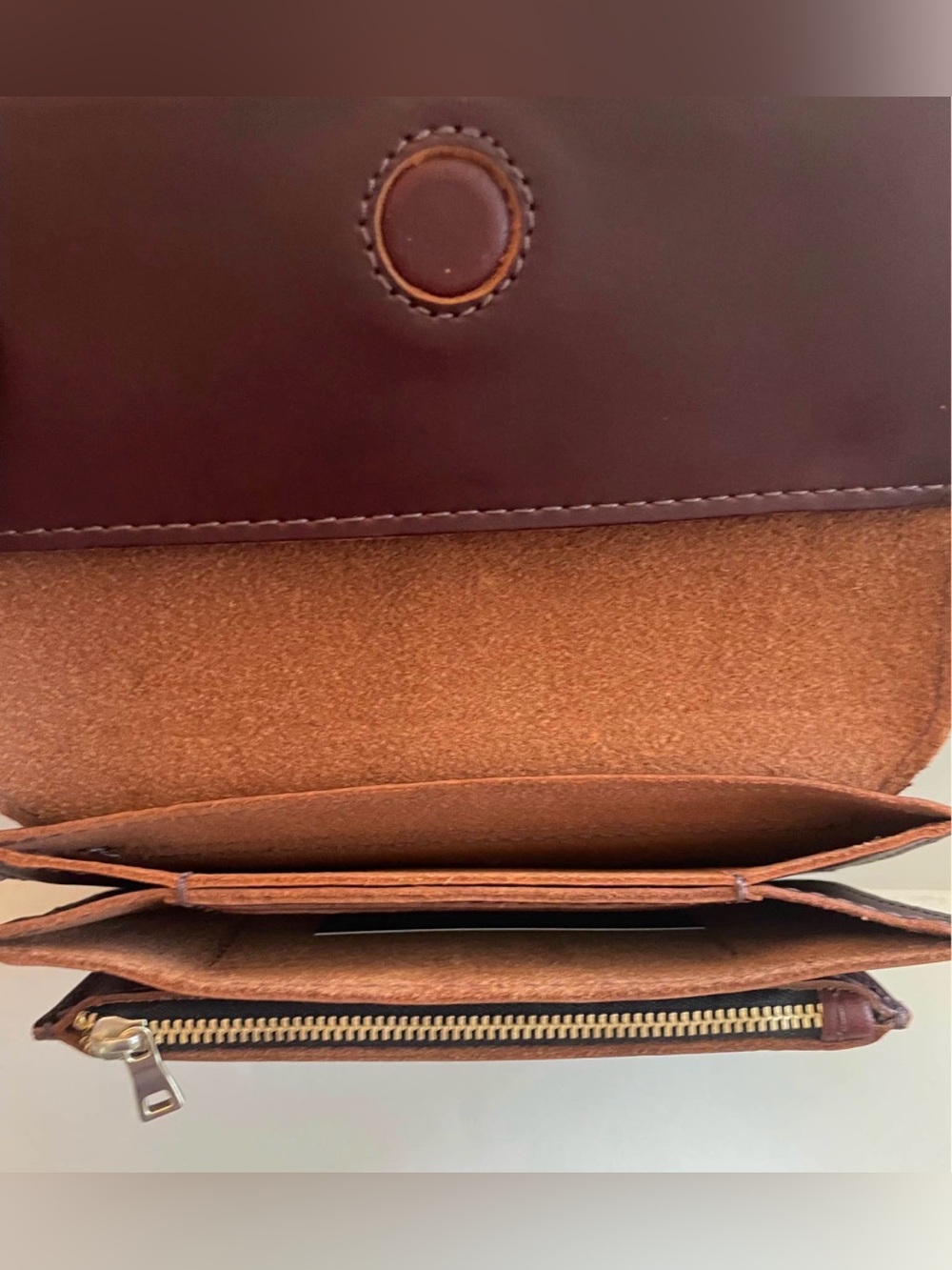 Portland leather Lily wristlet - Picture 2 of 2